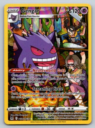 Gengar TG06/TG30 Lost Origin (Holo) (NM-Exc Condition)