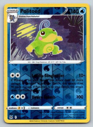 Politoed 32/196 Lost Origin (Reverse Holo) (NM-Exc Condition)