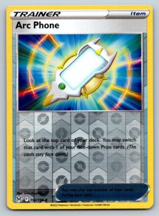 Arc Phone 152/196 Lost Origin (Reverse Holo) (NM-Exc Condition)