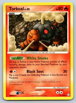 Torkoal 41/146 Legends Awakened (Rare) (P Condition)