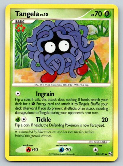 Tangela 78/100 Stormfront (Common) (LP Condition)