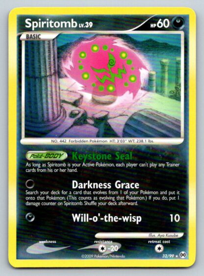 Spiritomb 32/99 Arceus (Rare) (LP Condition)