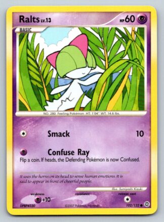 Ralts 102/132 Secret Wonders (Common) (P Condition)