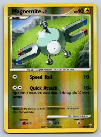 Magnemite 111/147 Supreme Victors (Reverse Holo) (Exc Condition)