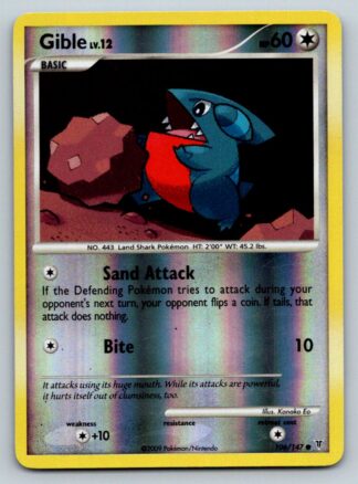 Gible 106/147 Supreme Victors (Reverse Holo) (Exc Condition)