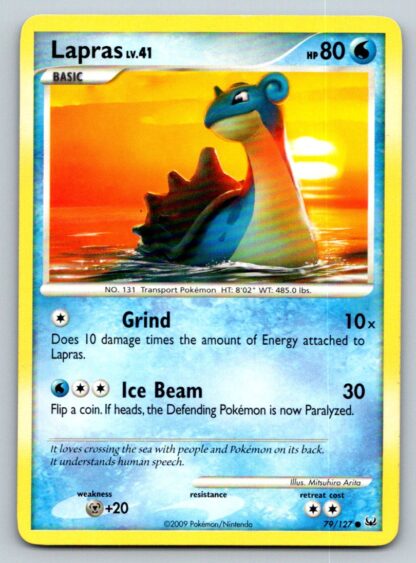 Lapras 79/127 Platinum (Common) (LP Condition)