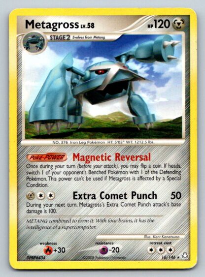 Metagross 10/146 Legends Awakened (Theme Deck Rare) (LP Condition)