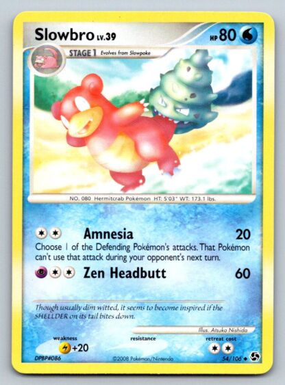 Slowbro 54/106 Great Encounters (Uncommon) (P Condition)