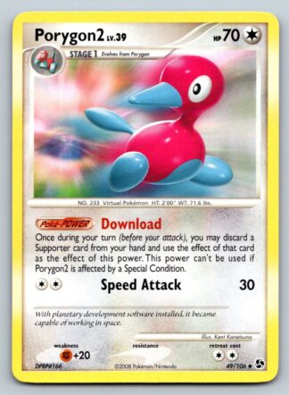 Porygon2 49/106 Great Encounters (Uncommon) (LP Condition)