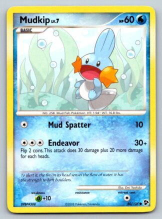 Mudkip 80/106 Great Encounters (Common) (LP Condition)