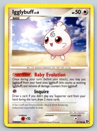 Igglybuff 70/106 Great Encounters (Common) (LP Condition)