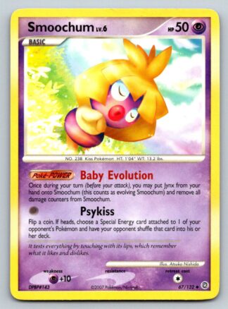 Smoochum 67/132 Secret Wonders (Uncommon) (P Condition)