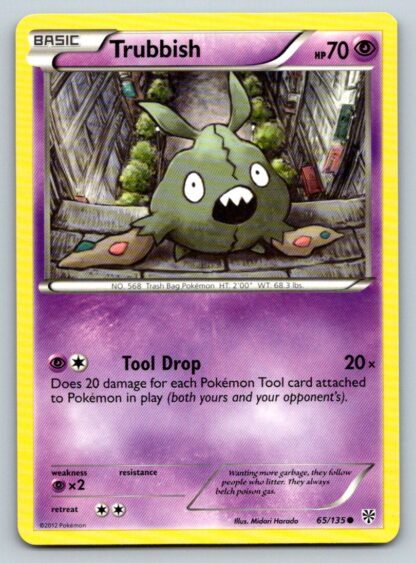 Trubbish 65/135 Plasma Storm (LP Condition) (Common)