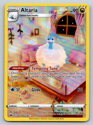 Altaria GG19/GG70 Crown Zenith (Ultra Rare) (NM-Excellent Condition)