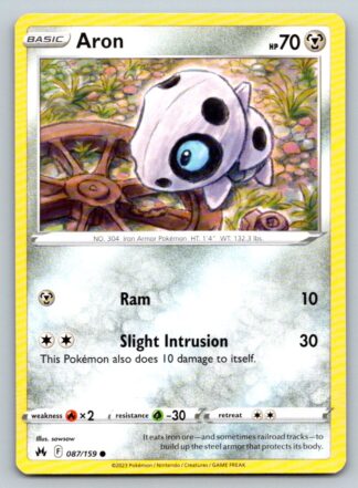 Aron 87/159 Crown Zenith (Common) (NM-Excellent Condition)