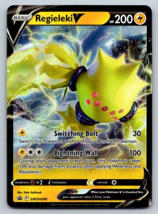 Regieleki V SWSH280 Promo (Ultra Rare) (NM-Exc Condition)