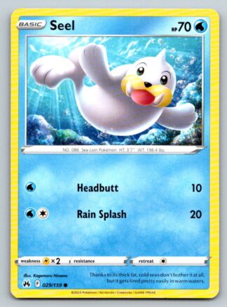 Seel 29/159 Crown Zenith (Common) (NM-Excellent Condition)