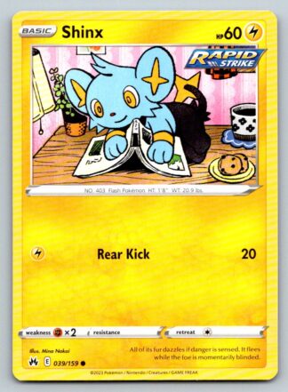 Shinx 39/159 Crown Zenith (Common) (NM-Excellent Condition)