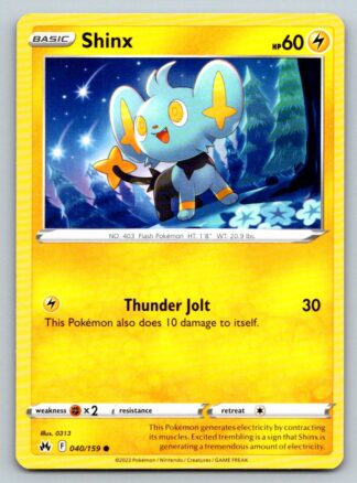 Shinx 40/159 Crown Zenith (Common) (NM-Excellent Condition)
