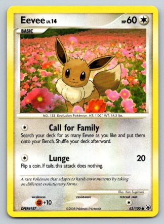 Eevee 62/100 Majestic Dawn (Common) (P Condition)