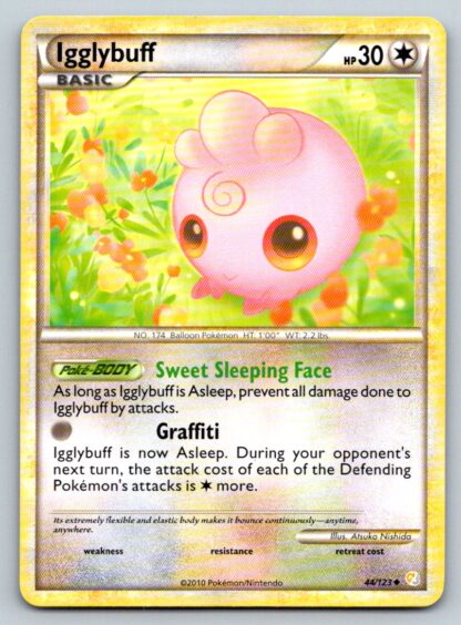 Igglybuff 44/123 HeartGold SoulSilver (Uncommon) (P Condition)