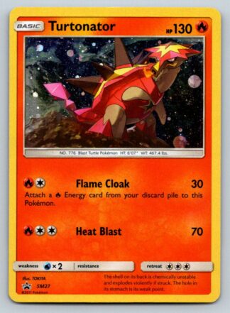 Turtonator SM27 Promo (Holo) (Exc Condition)