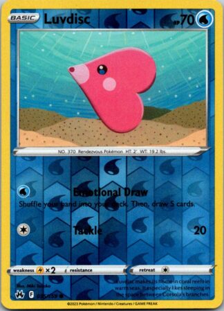 Luvdisc 35/159 Crown Zenith (Reverse Holo) (NM-Excellent Condition)