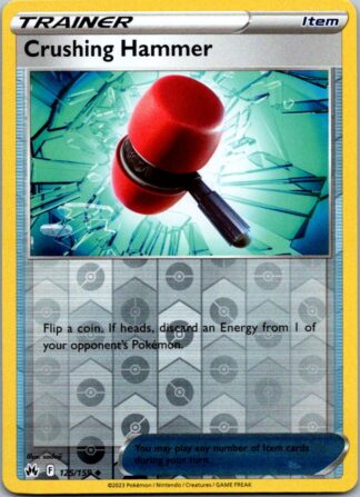 Crushing Hammer 125/159 Crown Zenith (Reverse Holo) (NM-Excellent Condition)