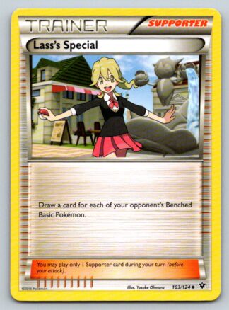 Lass's Special 103/124 Fates Collide (Uncommon) (LP Condition)