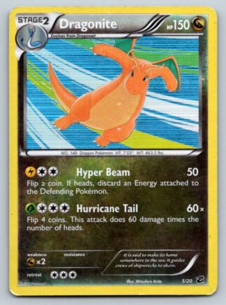 Dragonite 5/20 Dragon Vault (Holo) (P Condition)