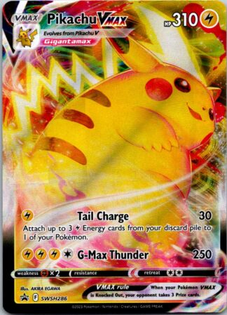 Pikachu VMax SWSH286 Promo (Ultra Rare) (NM-Exc Condition)