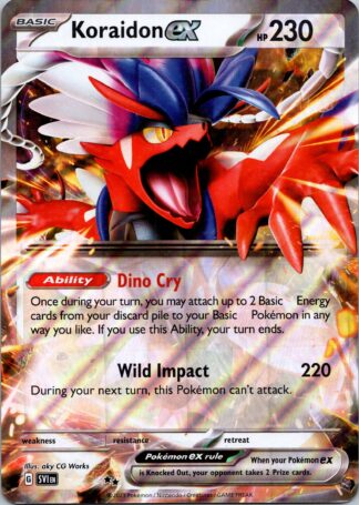 *OVERSIZED* Koraidon Ex Jumbo Card Promo (Exc Condition)
