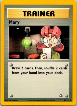 Mary 87/111 Neo Genesis (Rare) (Unlimited Excellent Condition)