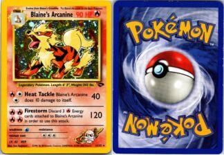 Blaine's Arcanine 1/132 Gym Challenge (Holo) (P Condition)