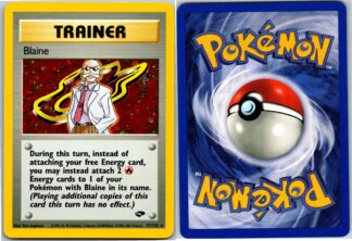 Blaine 17/132 Gym Challenge (Holo) (Unlimited Exc Condition)