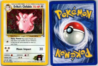 Erika's Clefable 3/132 Gym Heroes (Holo) (Unlimited P Condition)