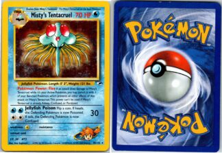 Misty's Tentacruel 10/132 Gym Heroes (Holo) (Unlimited P Condition)
