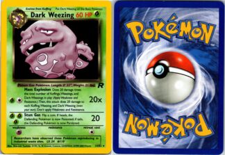 Dark Weezing 14/82 Team Rocket (Holo) (Unlimited Exc-LP Condition)