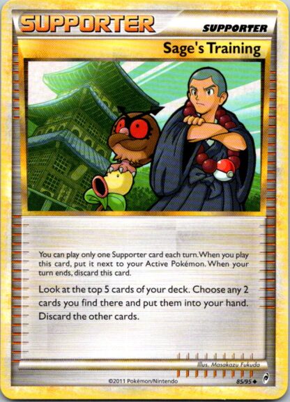 Sage's Training 85/95 Call of Legends (Uncommon) (P Condition)