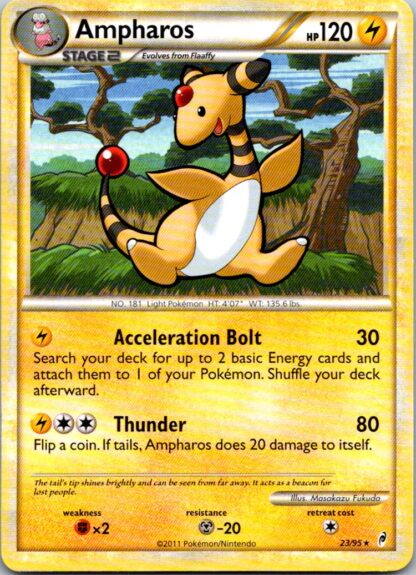 Ampharos 23/95 Call of Legends (Rare) (P Condition)