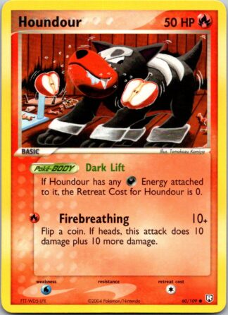 Houndour 60/109 Ex Team Rocket Returns (Common) (Excellent Condition)