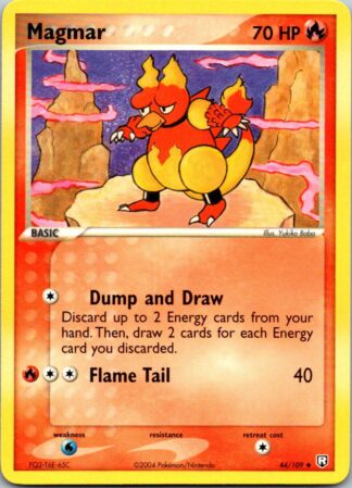 Magmar 44/109 Ex Team Rocket Returns (Uncommon) (Excellent Condition)