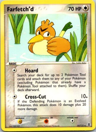 Farfetch'd 23/112 Fire Red Leaf Green (Rare) (LP Condition)
