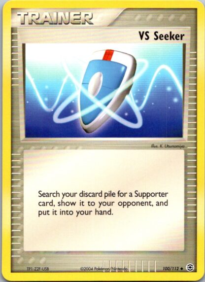 VS Seeker 100/112 Fire Red Leaf Green (Uncommon) (Excellent Condition)