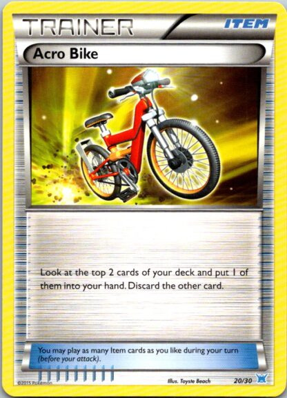 Acrobike 20/30 (Blue) Latias and Latios Trainer Kit (LP Condition)