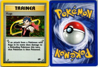 Koga 19/132 Gym Challenge (Holo) (Unlimited Exc-LP Condition)