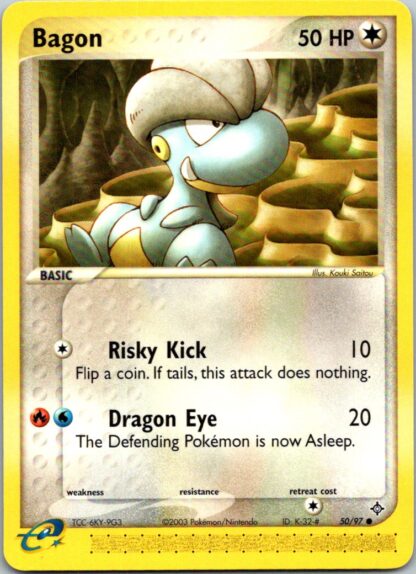 Bagon 50/97 EX Dragon (Common) (P Condition)