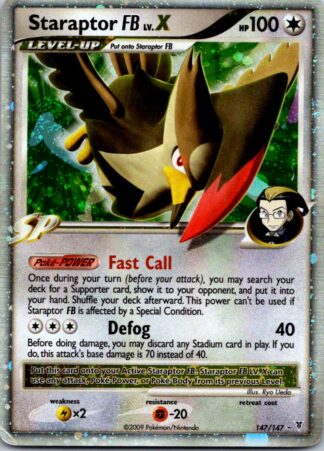 Staraptor FB Lv X 147/147 Supreme Victors (Ultra Rare) (P Condition)