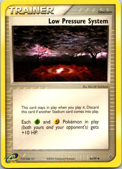 Low Pressure System 86/97 EX Dragon (Uncommon) (Exc Cond)