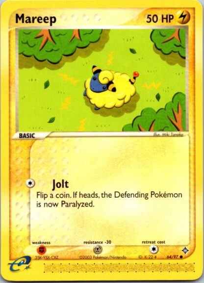 Mareep 64/97 EX Dragon (Common) (Exc Cond)